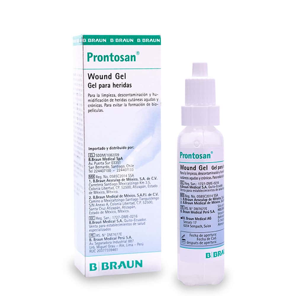 Prontosan Gel para Lavado de Heridas - Frasco 30 ml