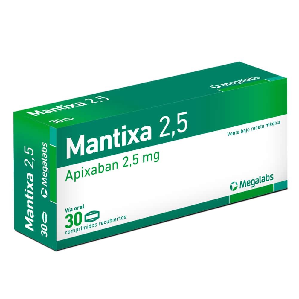 Mantixa 2.5mg Comprimido recubierto - Caja 30 und