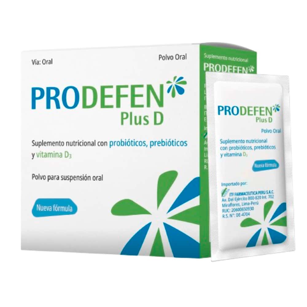 Prodefen Plus D Polvo para Suspensión Oral Sobres - Caja 10 und