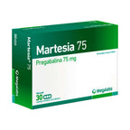 Martesia 75Mg Dividosis - Pregabalina - 30 Comprimidos