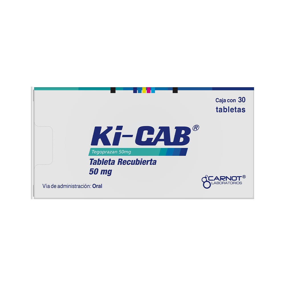 Ki Cab 50 mg Tabletas Recubiertas - Caja 30 und