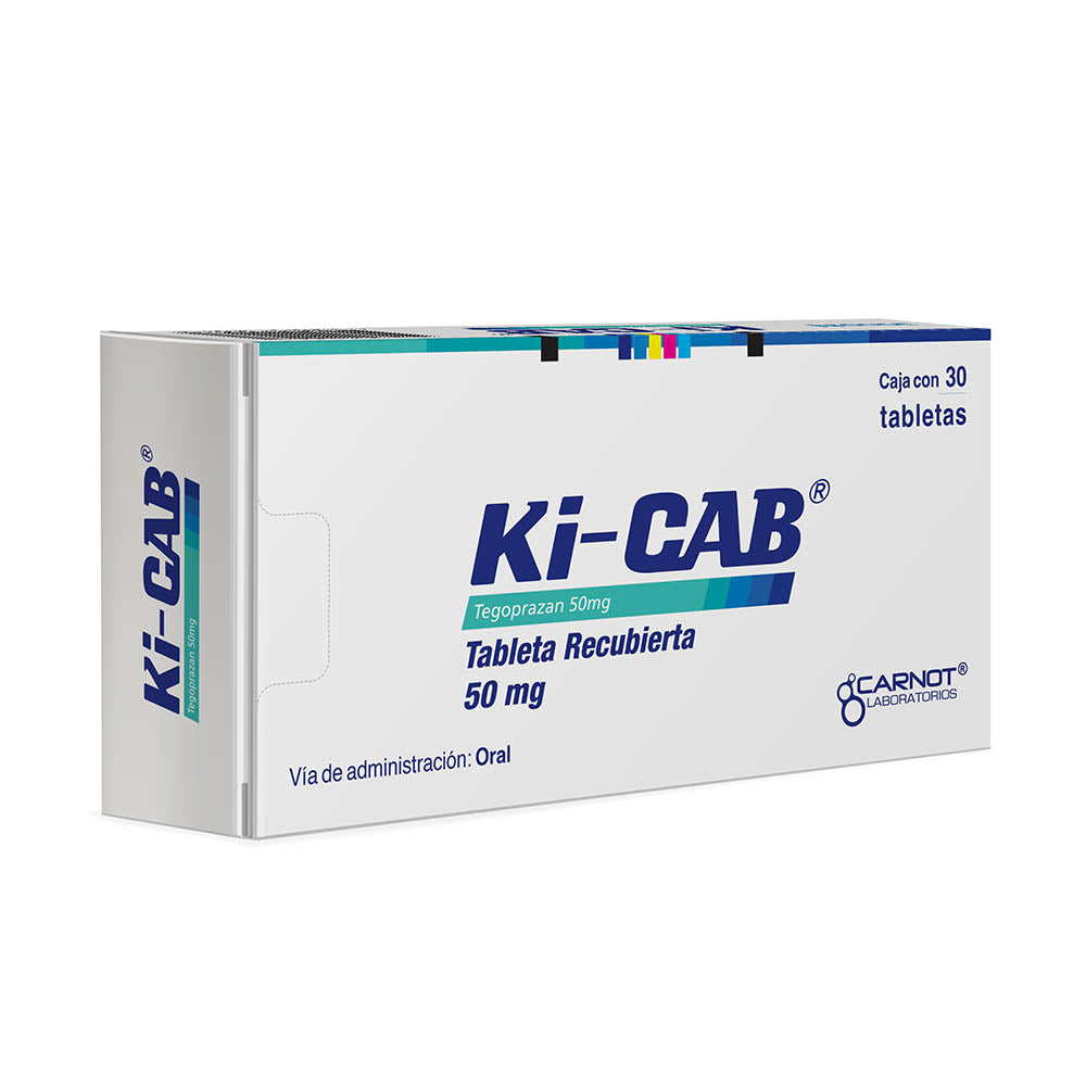 Ki Cab 50 mg Tabletas Recubiertas - Caja 30 und