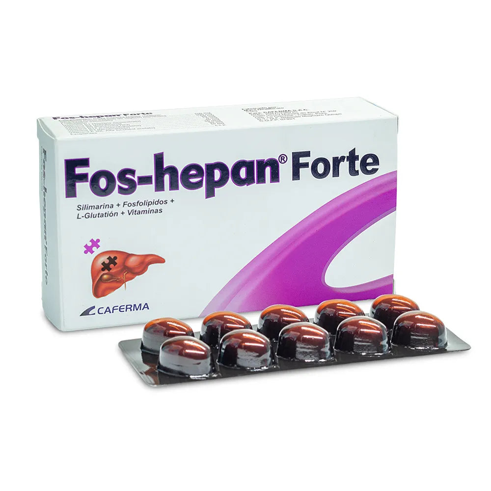 Fos Hepan Forte Cápsulas - Caja 10 Capsulas