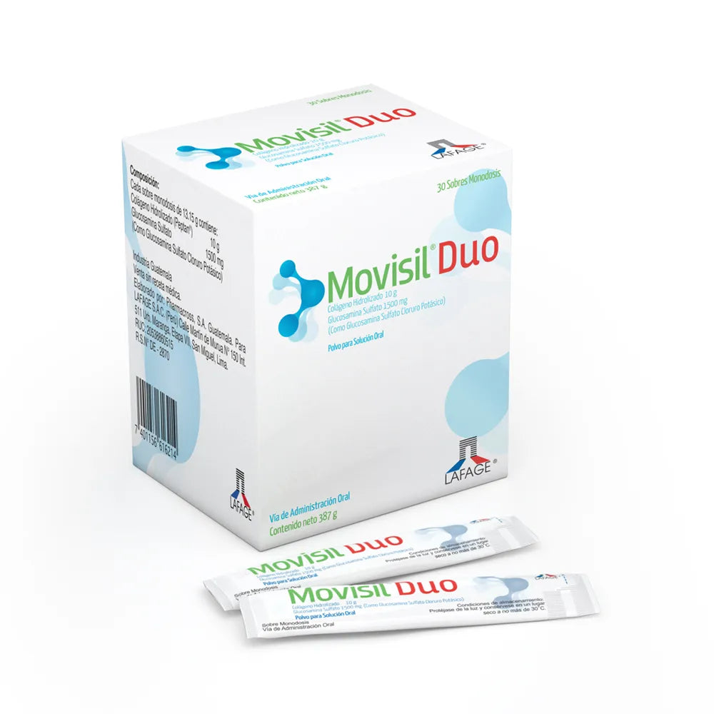 Movisil Duo Polvo para Suspensión Oral - Caja 30 Sobres
