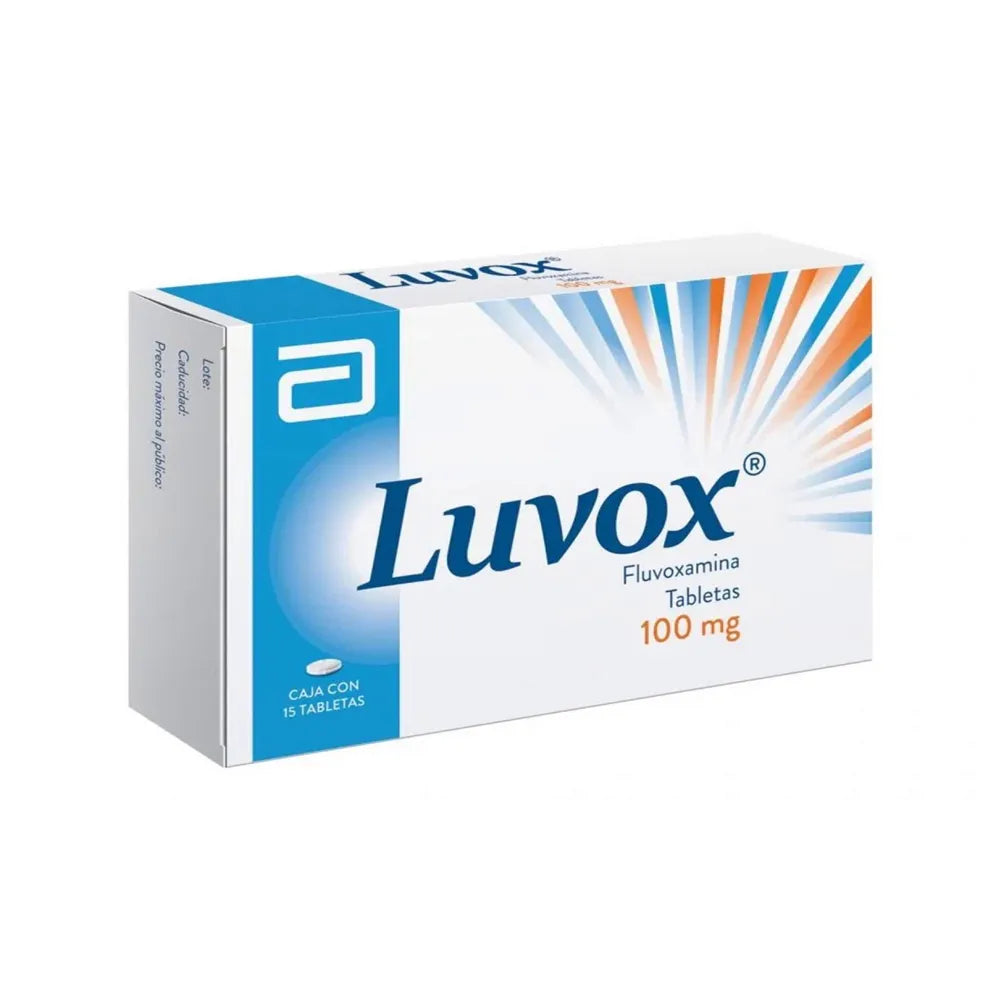 Luvox 100 mg - Caja 15 Tabletas Recubiertas