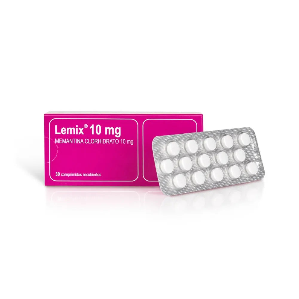 Lemix 10mg (Memantina) Comprimidos - Caja 30 und