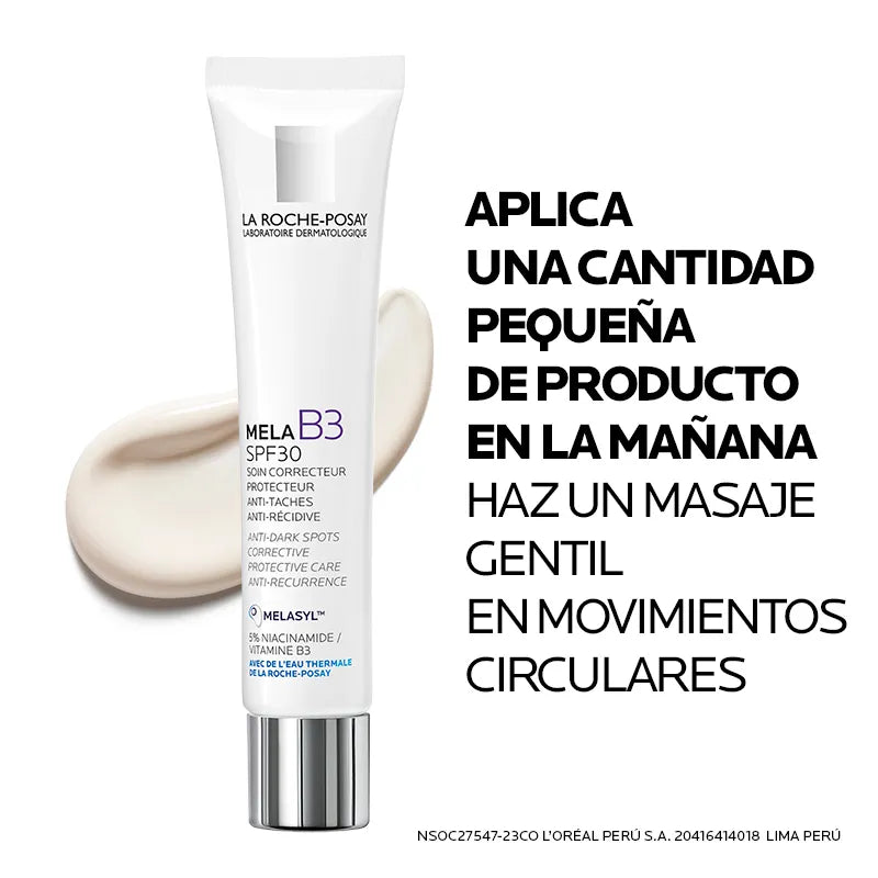 La Roche Posay Mela B3 Crema Facial SPF30 - Tubo 40 ml