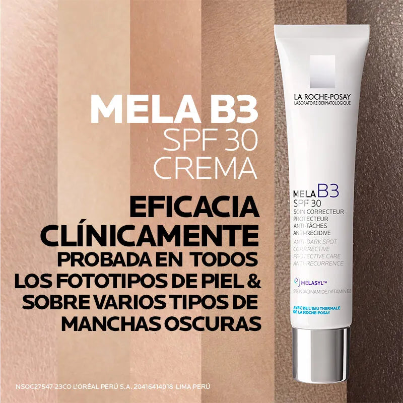 La Roche Posay Mela B3 Crema Facial SPF30 - Tubo 40 ml