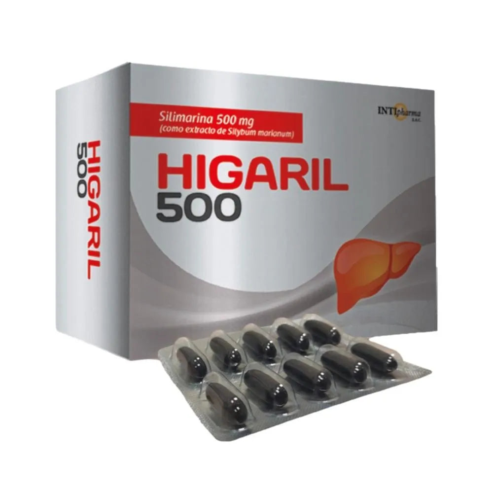 Higaril 500 mg Cápsulas Blandas