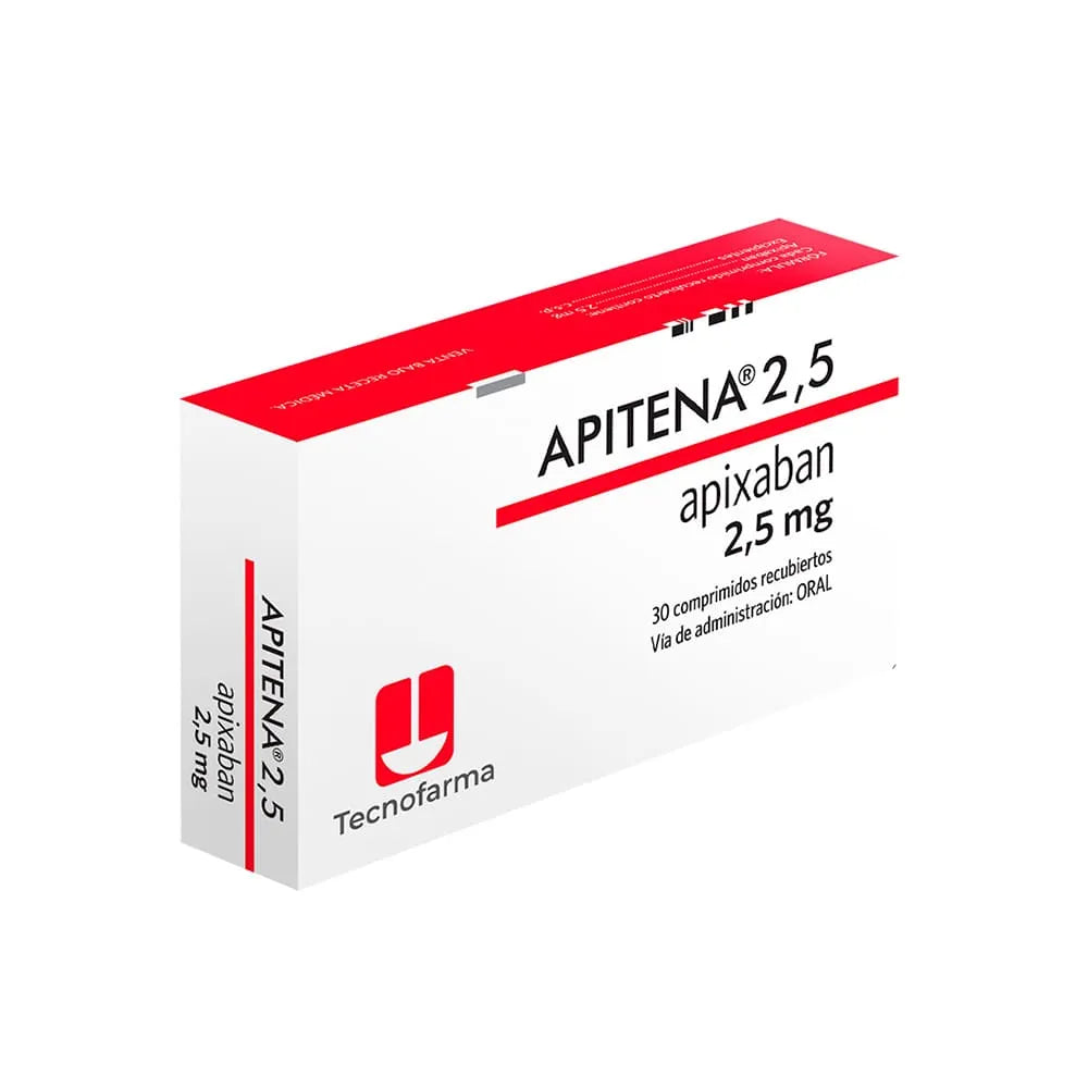 Apitena 2.5 mg Comprimidos Recubiertos - Caja 30 und