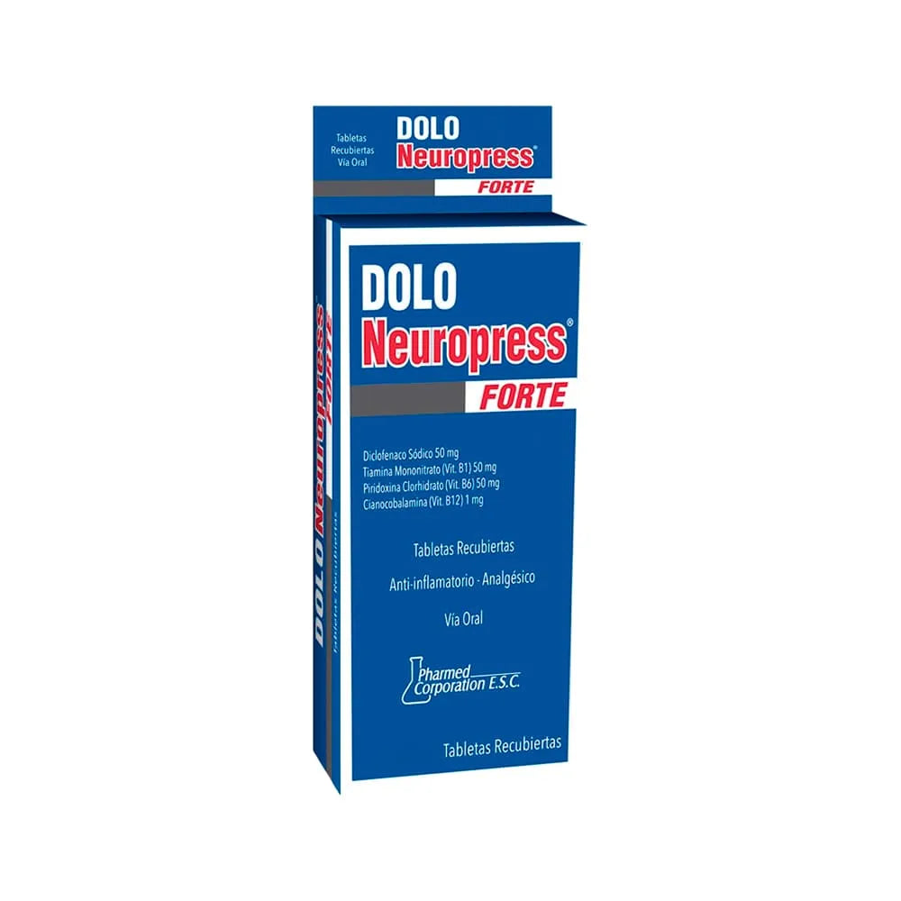 Dolo Neuropress Forte Tabletas Recubiertas - Caja 60 Und