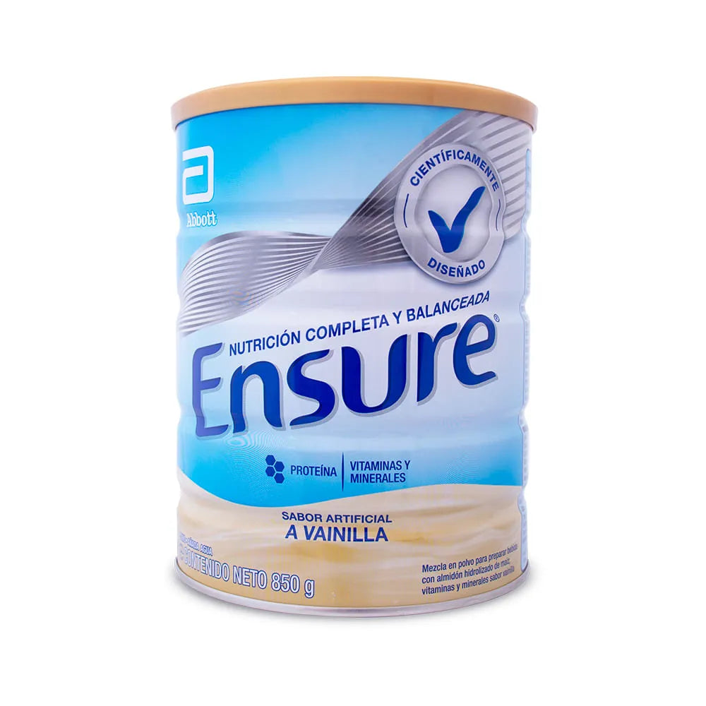 Ensure en Polvo Sabor Vainilla - Lata 850 g