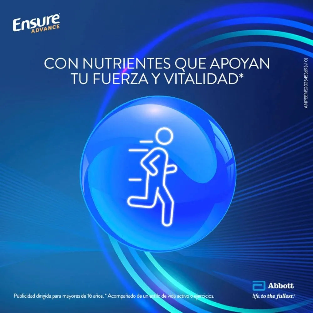 Ensure Advance con HMB en Polvo Sabor Vainilla - Lata 850 g