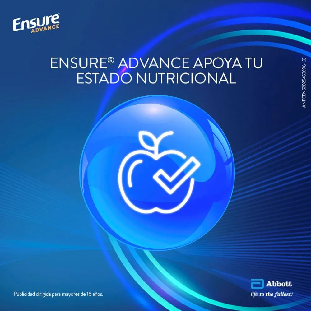 Ensure Advance con HMB en Polvo Sabor Vainilla - Lata 850 g
