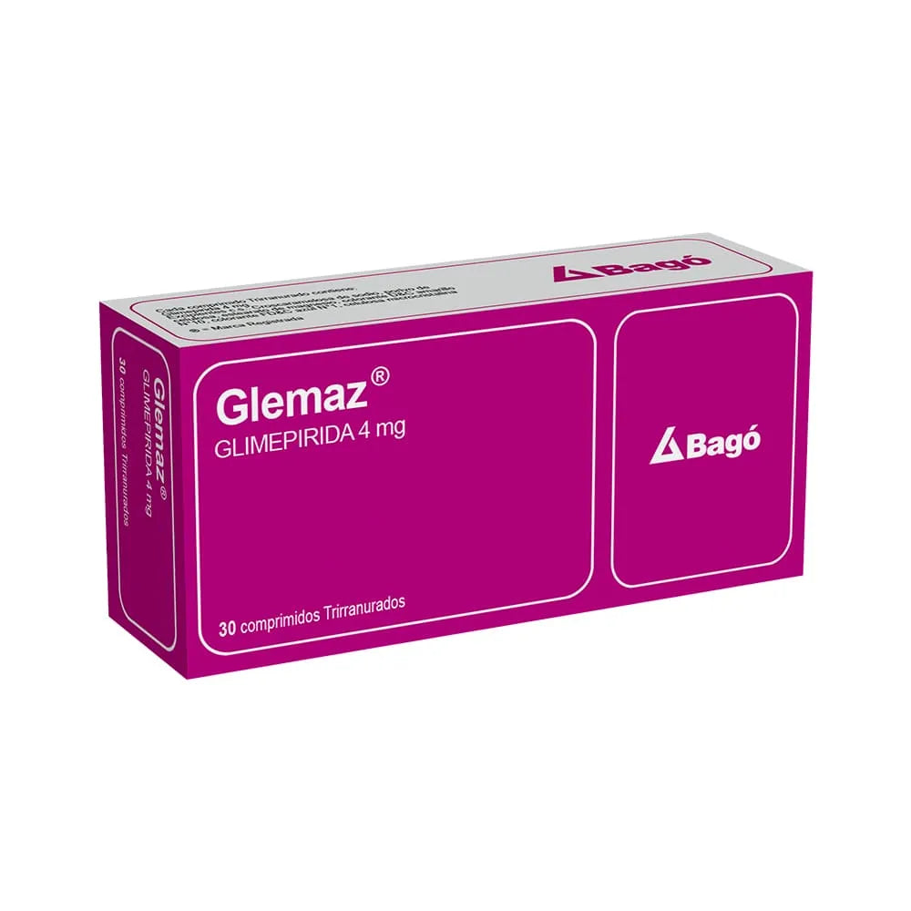 Glemaz 4 mg Comprimidos - Caja 30 und