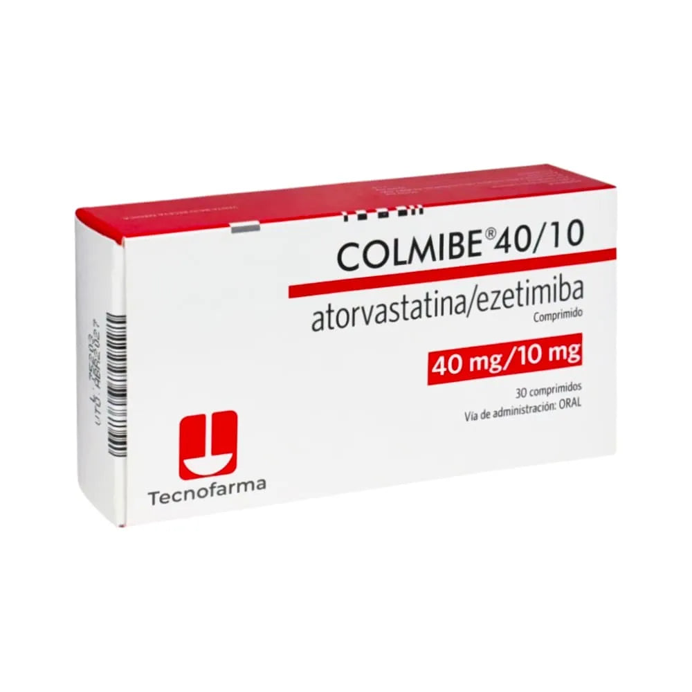 Colmibe 40 mg + 10 mg Comprimidos - Caja 30 und