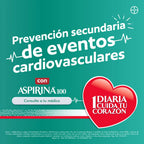 Aspirina 100 mg Tabletas - Caja 100 und