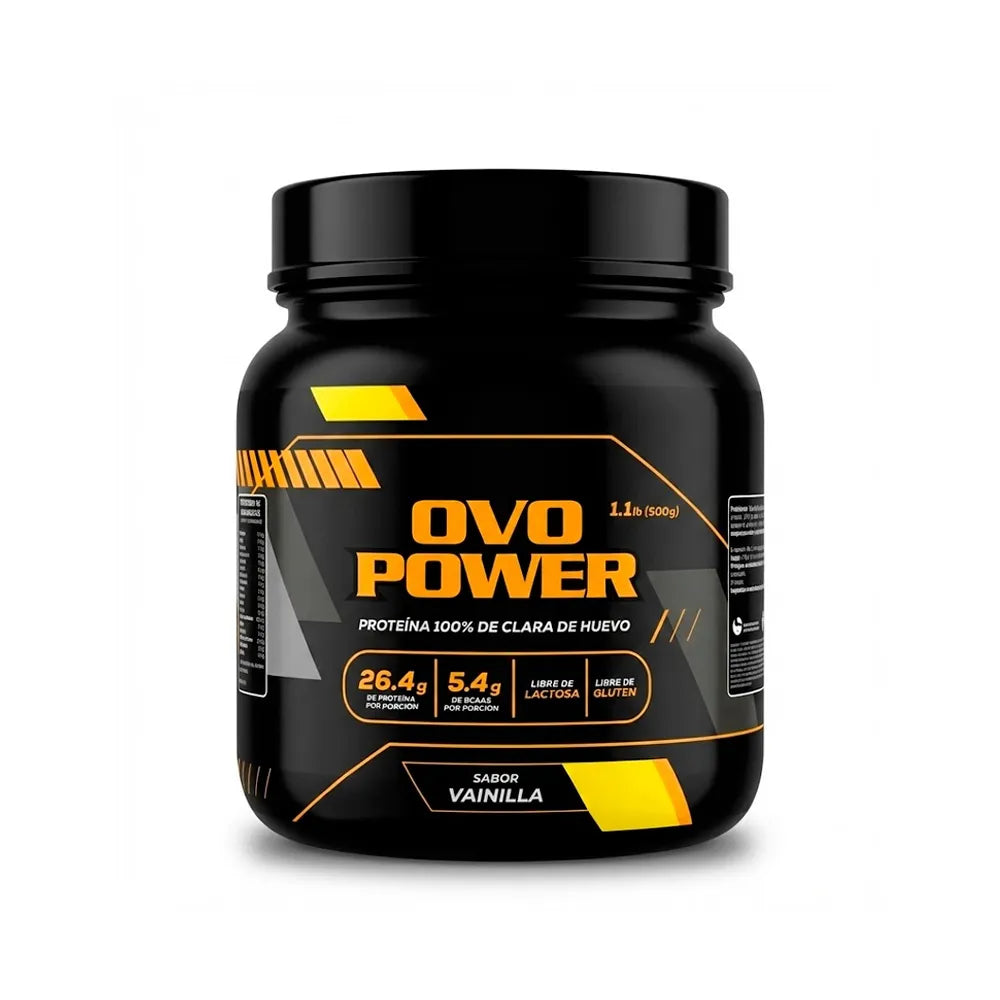 Ovo Power Proteína Sabor Vainilla - Frasco 500 g