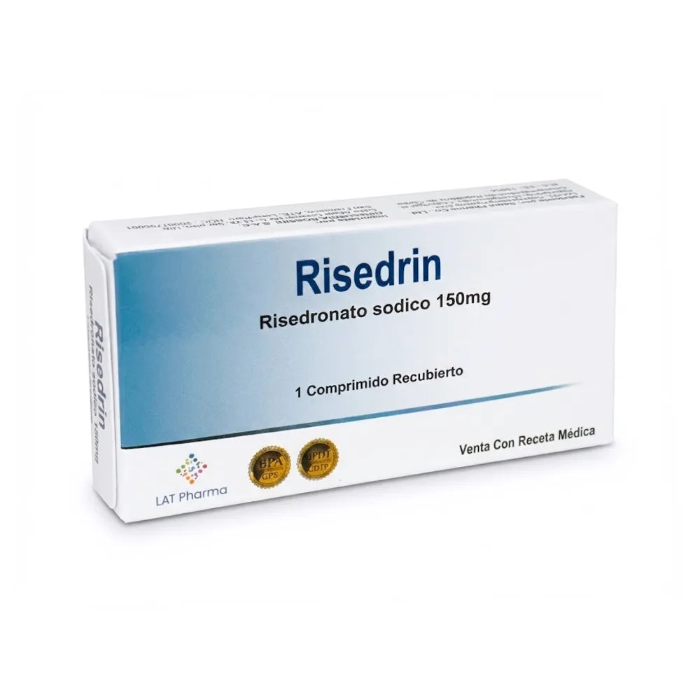 Risedrin 150 mg Comprimido Recubierto - Caja 1 und