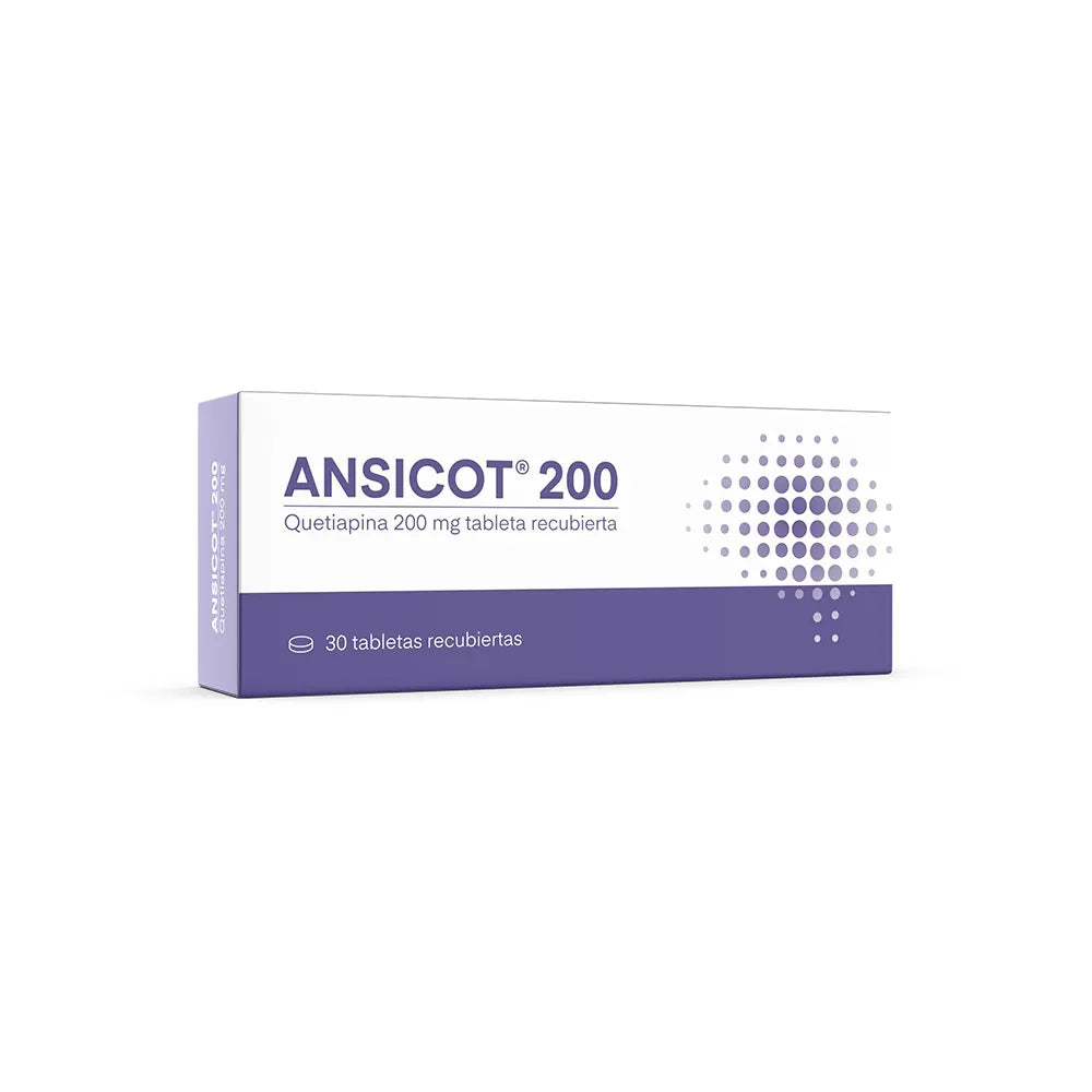 Ansicot 200 mg Tabletas Recubiertas - Caja 30 und