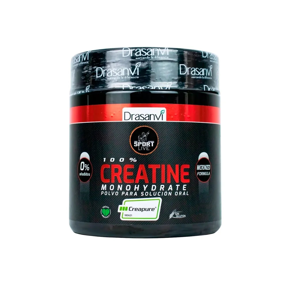 Drasanvi Sport Live Creatina Monohidrata Creapure - Frasco 300 g