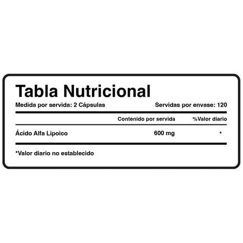 Ácido Alfa Lipoico - Nutricost - 240 Cápsulas