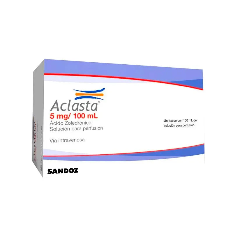 Aclasta 5 mg/100 ml (Ácido Zoledrónico) – Salud Ósea