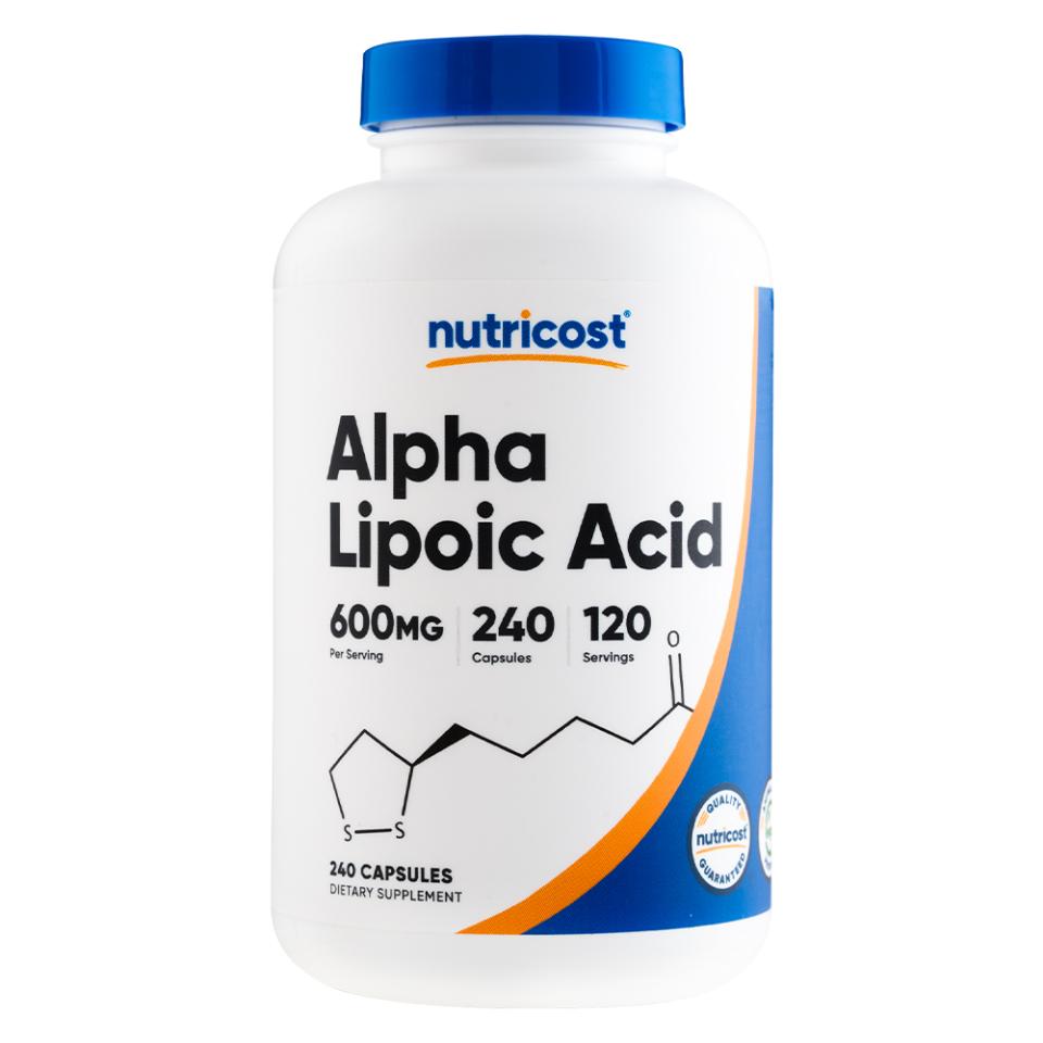 Ácido Alfa Lipoico - Nutricost - 240 Cápsulas