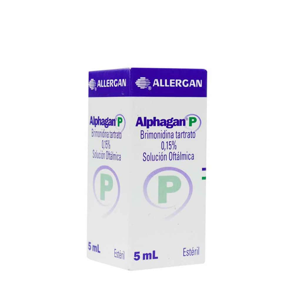 Alphagan P 0.15% Solución Oftálmica (brimonidina) - Frasco 5 ML