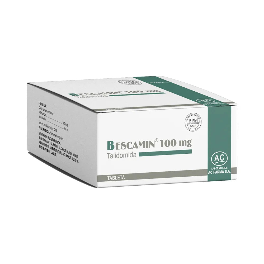 Bescamin 100 mg - caja de 100 Tabletas