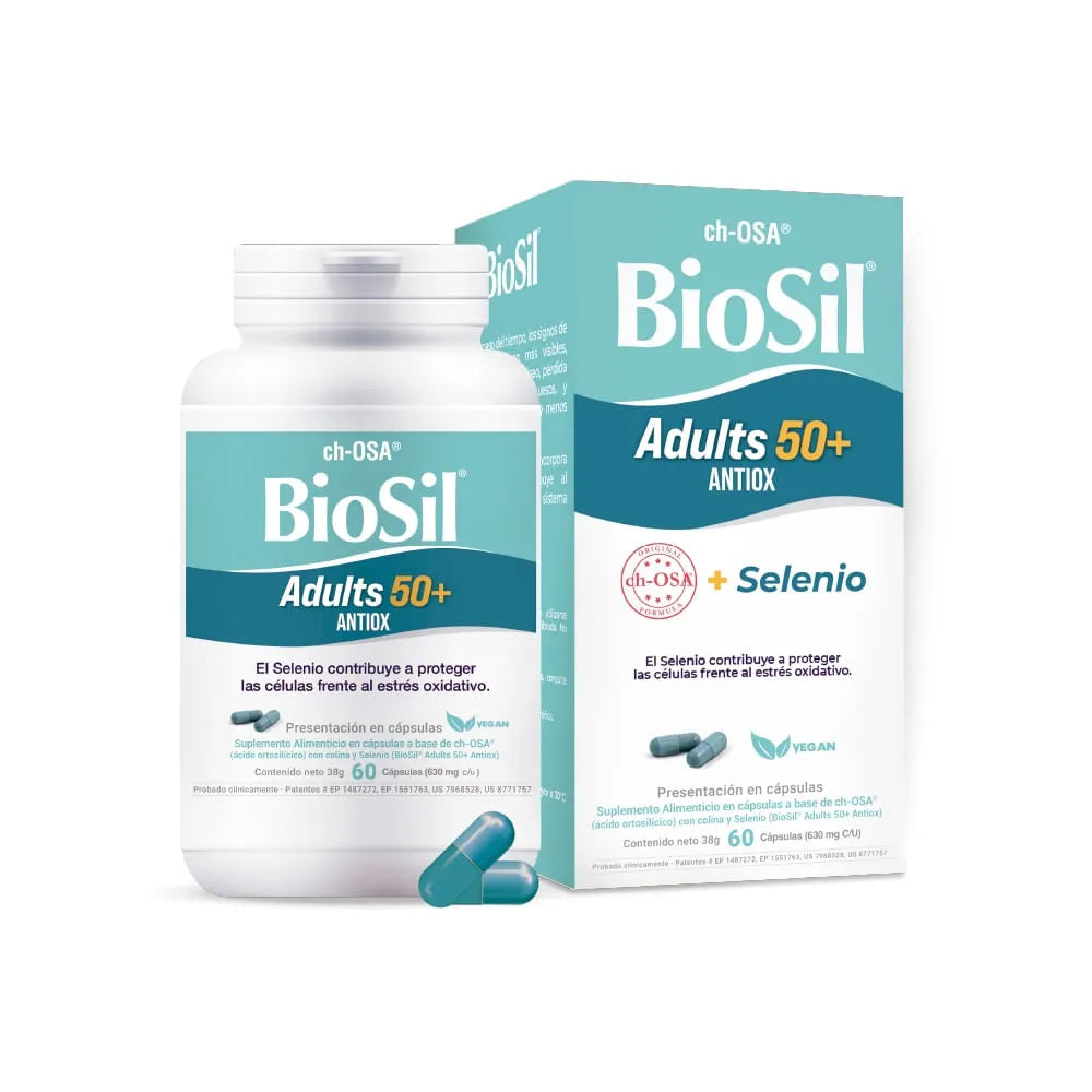 BioSil Adults (50+) - Frasco con 60 Cápsulas