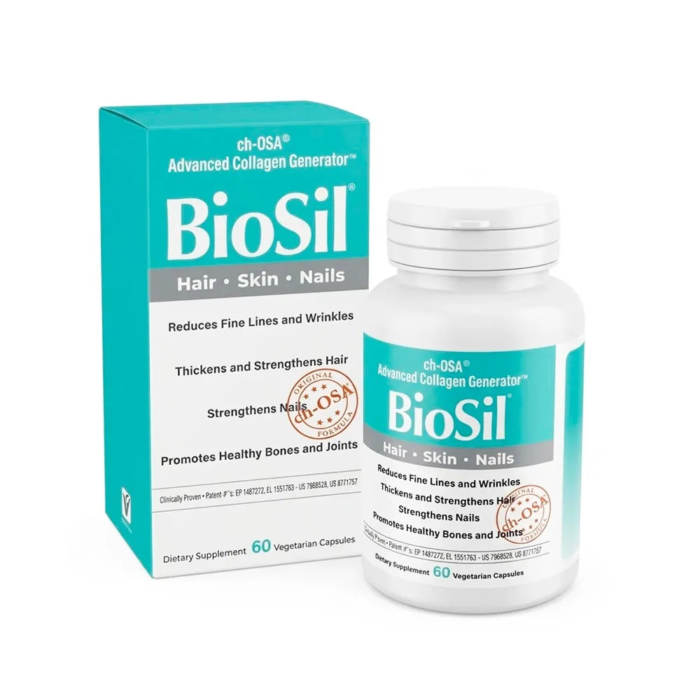BioSil Generador de Colágeno - Frasco con 60 Cápsulas