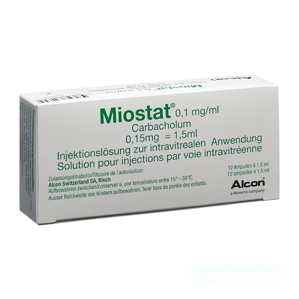 Miostat 0.1 mg Solución Inyectable Intraocular - Vial 1.5 ml