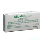 Miostat 0.1 mg Solución Inyectable Intraocular - Vial 1.5 ml