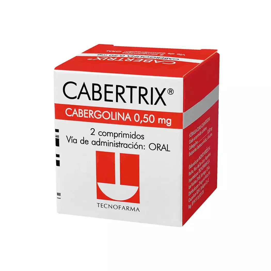 Cabertrix 0.5 mg - Frasco 2 Comprimidos