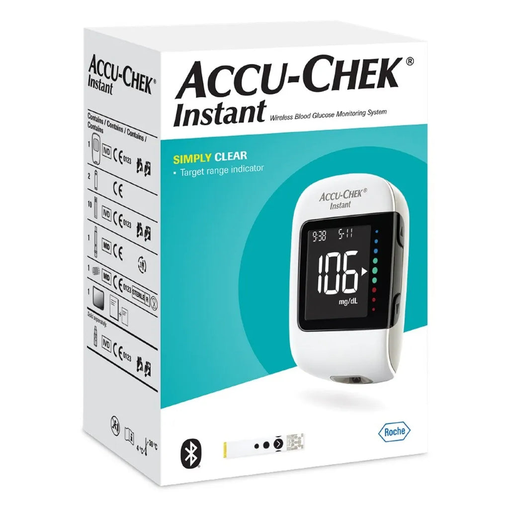 Accu Chek Instant Glucómetro - Caja 1 kit