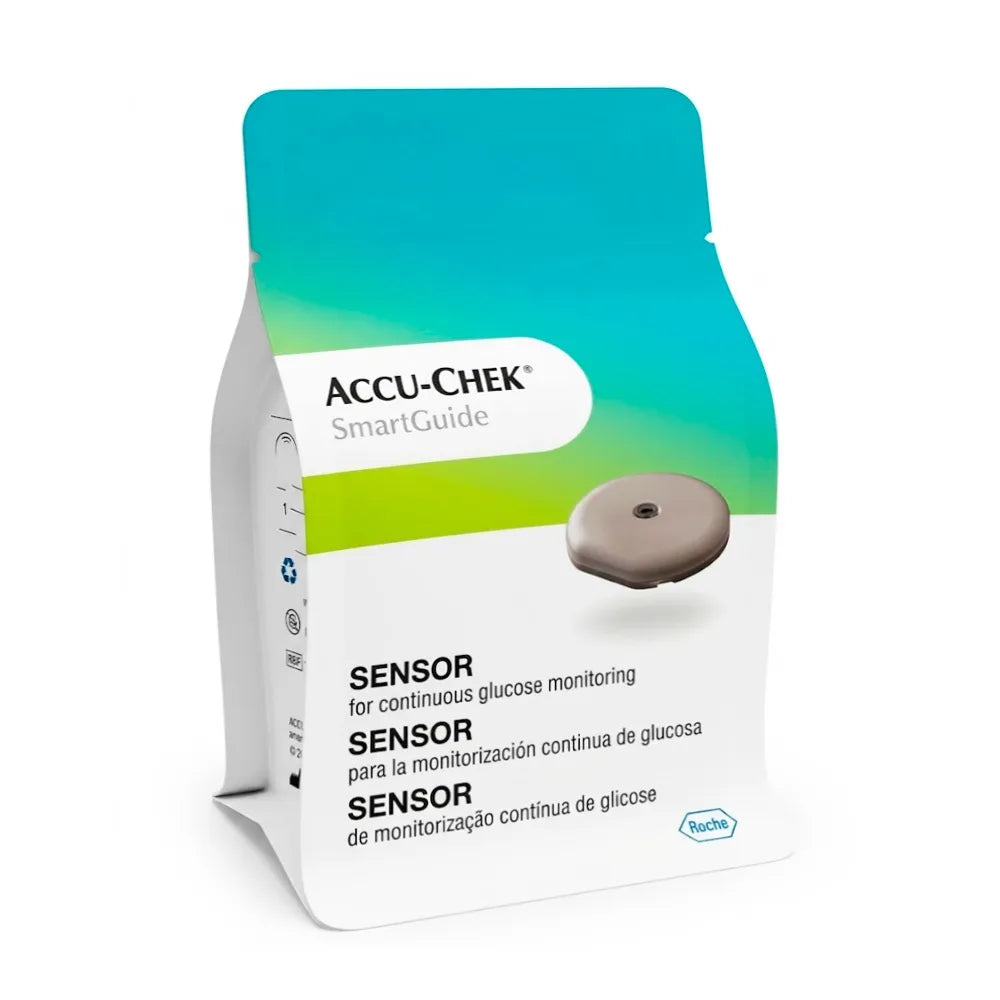 Accu Chek SmartGuide Monitor Continuo de Glucosa - Caja 1 kit