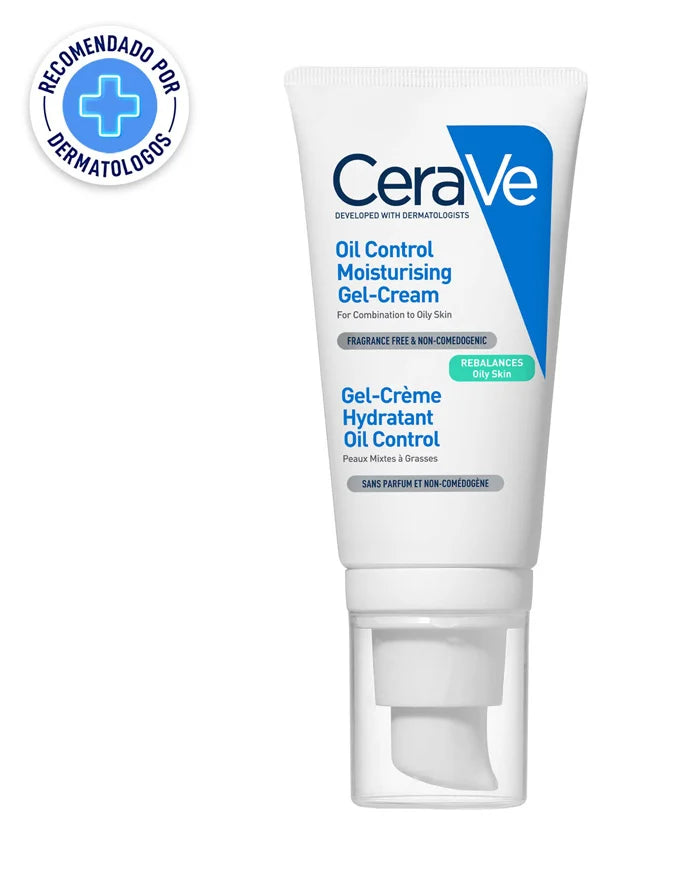 CeraVe Gel Crema Hidratante Oil Control - Tubo 52 ml