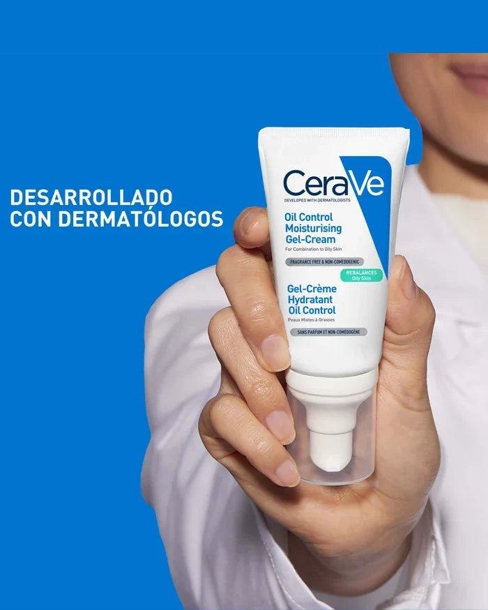 CeraVe Gel Crema Hidratante Oil Control - Tubo 52 ml