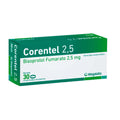 Corentel 2.5 mg (bisoprolol) - 30 Comprimidos Recubiertos