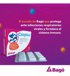 Corplus Suplemento con Probióticos y Vitamina D Cápsulas - Caja 30 und