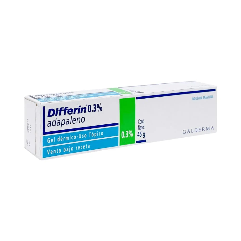 Differin 0.3% Gel Dérmico - Tubo 45 Gramos