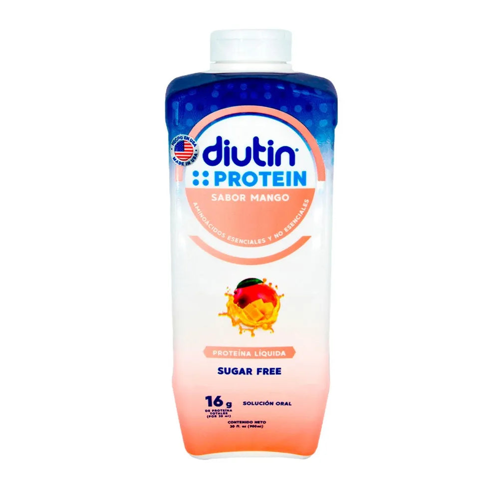Diutin Protein Sabor Mango - Proteína líquida