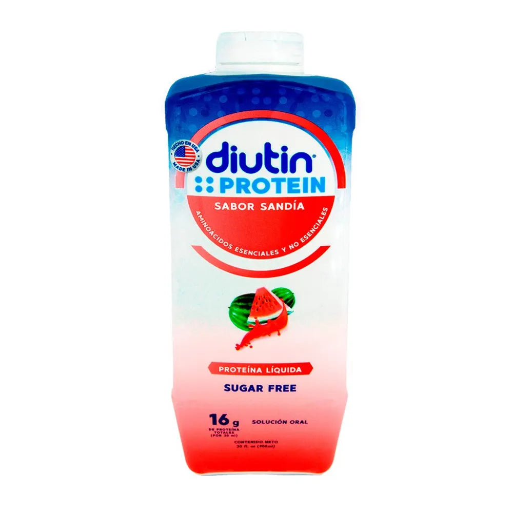 Diutin Protein Sabor Sandía - Proteína Líquida