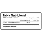 NAC - Nutricost - Frasco con 180 Cápsulas