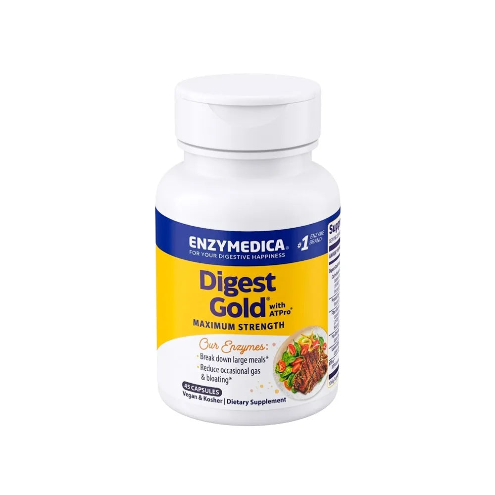 Enzymedica Digest Gold con ATPro - 45 Cápsulas