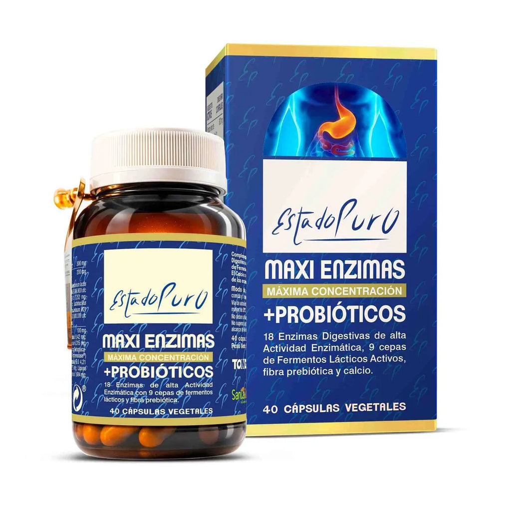 Estado Puro Maxi Enzimas + Probióticos - 40 Cápsulas