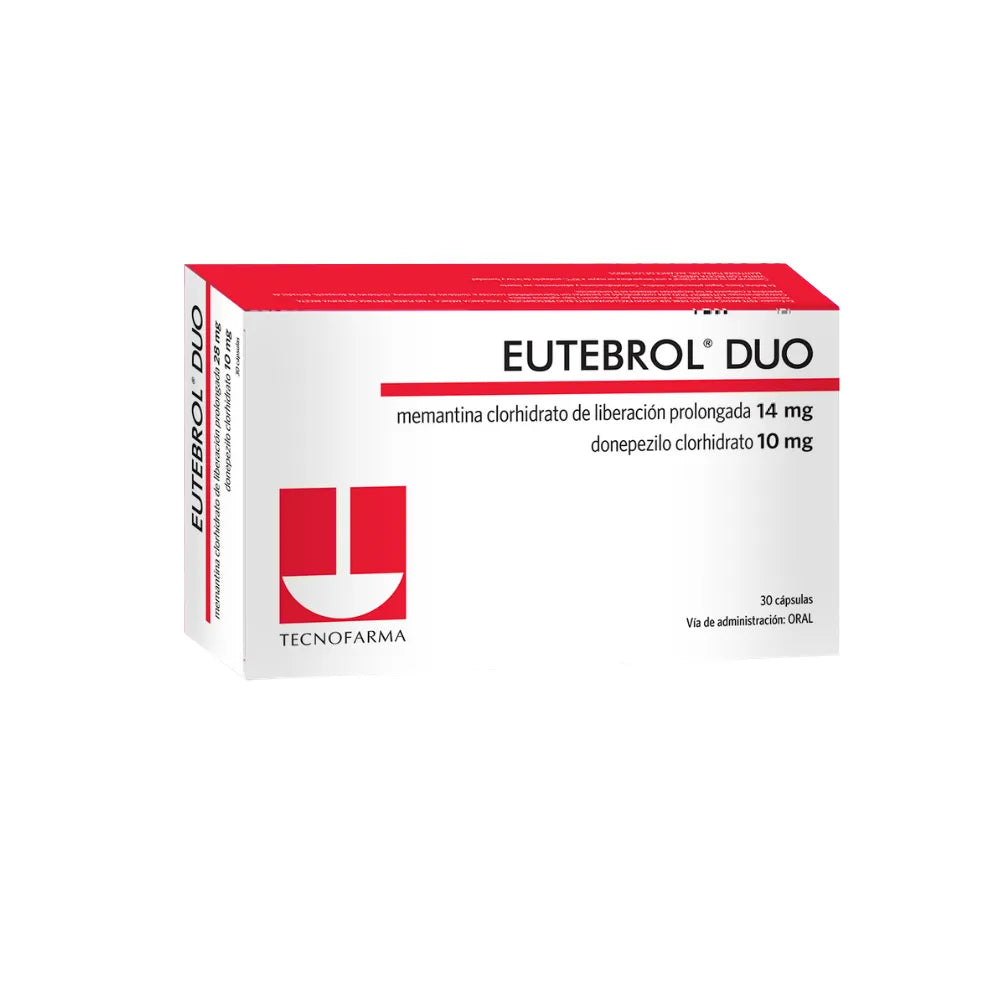 Eutebrol Duo 14 mg + 10 mg - Caja 30 Comprimidos
