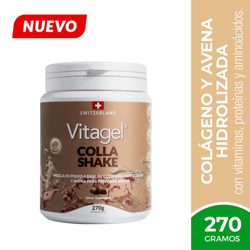 Vitagel Collashake Chocolate - Frasco x 270 Gr