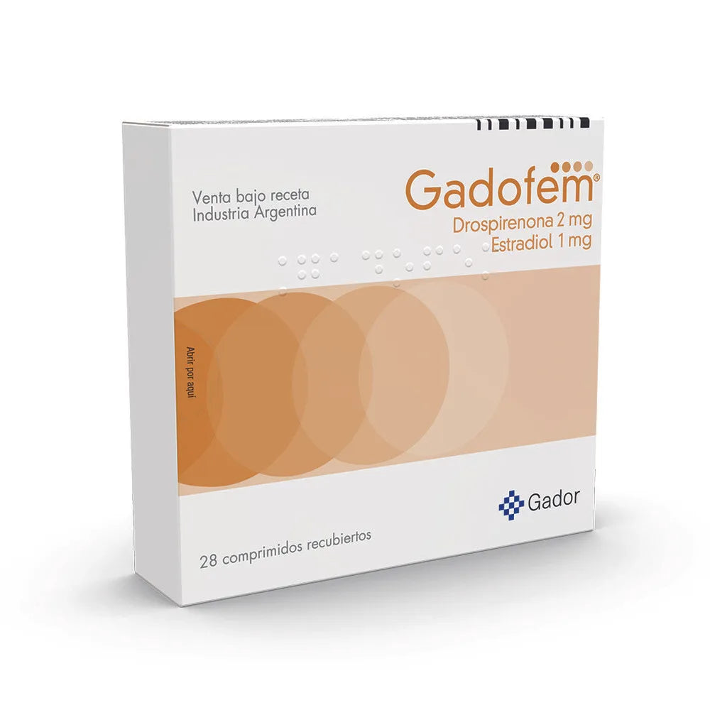 Gadofem 2 mg + 1 mg  - 28 Comprimidos